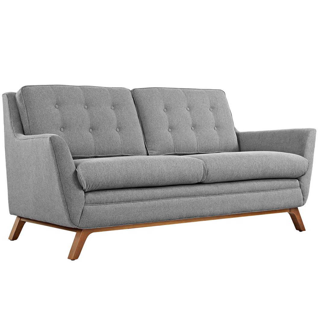 Beguile Upholstered Fabric Loveseat by Modway