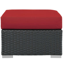 Load image into Gallery viewer, Sojourn Outdoor Patio Sunbrella¨ Ottoman by Modway

