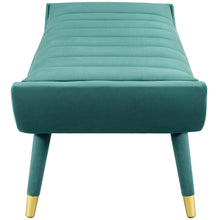 Load image into Gallery viewer, Guess Channel Tufted Performance Velvet Accent Bench by Modway

