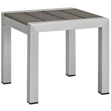 Load image into Gallery viewer, Shore 6 Piece Outdoor Patio Aluminum Sectional Sofa Set by Modway
