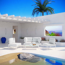 Load image into Gallery viewer, Harmony 5 Piece Outdoor Patio Aluminum Sectional Sofa Set by Modway
