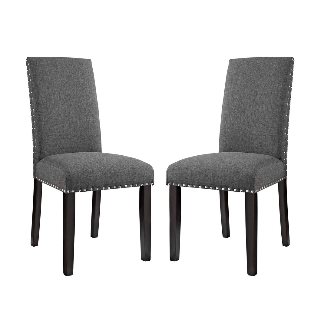 Parcel Fabric Dining Side Chair Set of 2 by Modway