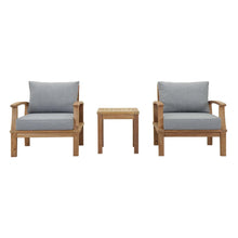 Load image into Gallery viewer, Marina 3 Piece Outdoor Patio Teak Set by Modway
