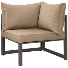 Load image into Gallery viewer, Fortuna Corner Outdoor Patio Armchair by Modway
