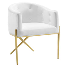 Load image into Gallery viewer, Savour Tufted Performance Velvet Accent Dining Armchair by Modway
