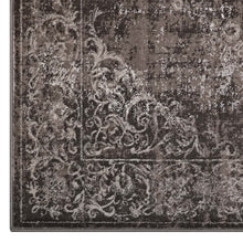 Load image into Gallery viewer, Gamela Rustic Vintage Ornate Floral Medallion 8x10 Area Rug by Modway
