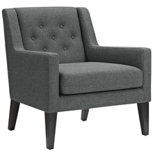 Load image into Gallery viewer, Earnest Upholstered Fabric Armchair by Modway
