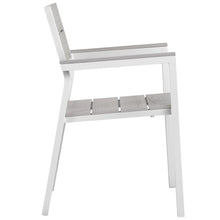 Load image into Gallery viewer, Maine Outdoor Patio Dining Armchair Set of 2 by Modway
