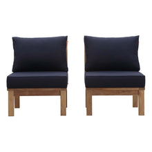 Load image into Gallery viewer, Marina 2 Piece Outdoor Patio Teak Set by Modway
