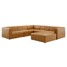 Load image into Gallery viewer, Bartlett 6-Piece Vegan Leather Sectional Sofa by Modway
