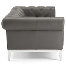 Load image into Gallery viewer, Idyll Tufted Button Upholstered Leather Chesterfield Sofa by Modway
