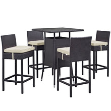 Load image into Gallery viewer, Convene 5 Piece Outdoor Patio Pub Set by Modway

