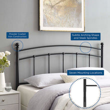 Load image into Gallery viewer, Abigail Metal Twin Headboard by Modway
