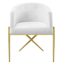 Load image into Gallery viewer, Savour Tufted Performance Velvet Accent Dining Armchair by Modway
