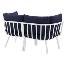 Load image into Gallery viewer, Riverside 2 Piece Outdoor Patio Aluminum Sectional Sofa Set by Modway
