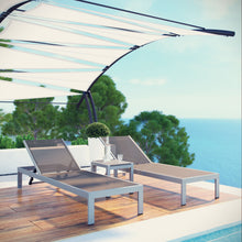 Load image into Gallery viewer, Shore 3 Piece Outdoor Patio Aluminum Set by Modway
