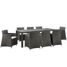 Load image into Gallery viewer, Junction 9 Piece Outdoor Patio Dining Set by Modway
