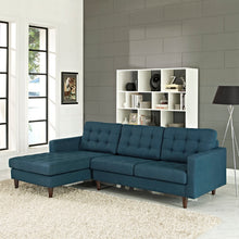 Load image into Gallery viewer, Empress Left-Facing Upholstered Fabric Sectional Sofa by Modway
