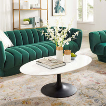 Load image into Gallery viewer, Lippa 48&quot; Oval Wood Coffee Table by Modway
