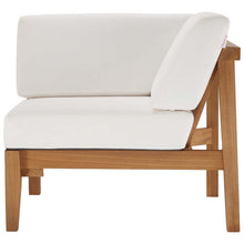 Load image into Gallery viewer, Bayport Outdoor Patio Teak Wood Corner Chair by Modway
