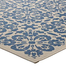 Load image into Gallery viewer, Ariana Vintage Floral Trellis Indoor and Outdoor 5x8 Area Rug by Modway

