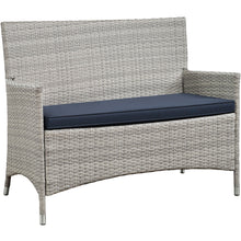 Load image into Gallery viewer, Bridge 4 Piece Outdoor Patio Patio Conversation Set by Modway

