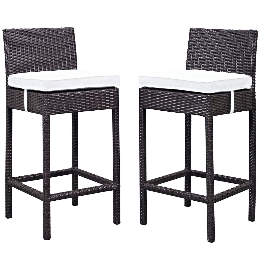 Lift Outdoor Patio Bar Stool Set of 2 by Modway