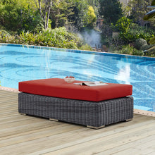 Load image into Gallery viewer, Summon Outdoor Patio Sunbrella¨ Rectangle Ottoman by Modway
