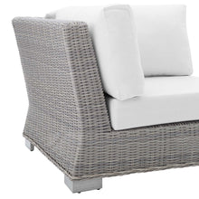 Load image into Gallery viewer, Conway Sunbrella¨ Outdoor Patio Wicker Rattan Corner Chair by Modway
