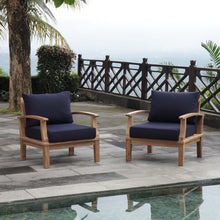 Load image into Gallery viewer, Marina 2 Piece Outdoor Patio Teak Set by Modway
