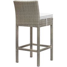 Load image into Gallery viewer, Conduit Outdoor Patio Wicker Rattan Bar Stool Set of 2 by Modway
