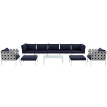 Load image into Gallery viewer, Harmony 10 Piece Outdoor Patio Aluminum Sectional Sofa Set by Modway
