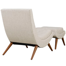 Load image into Gallery viewer, Ramp Upholstered Fabric Lounge Chair Set
