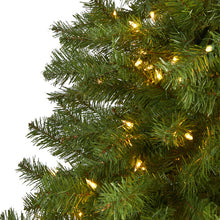 Load image into Gallery viewer, 7&#39; Springfield Artificial Christmas Tree w 400 Warm Clear Lights
