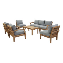 Load image into Gallery viewer, Marina 8 Piece Outdoor Patio Teak Set by Modway
