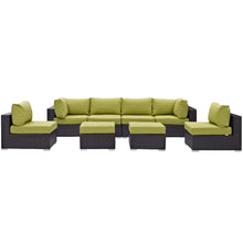 Load image into Gallery viewer, Convene 8 Piece Outdoor Patio Sectional Set by Modway
