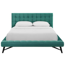 Load image into Gallery viewer, Julia Biscuit Tufted Performance Velvet Queen Platform Bed by Modway

