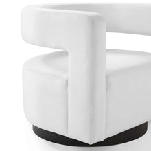 Load image into Gallery viewer, Spin Cutaway Performance Velvet Swivel Armchair by Modway
