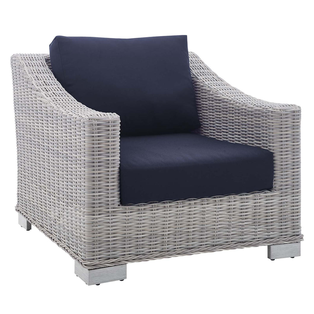 Conway Sunbrella¨ Outdoor Patio Wicker Rattan Armchair by Modway