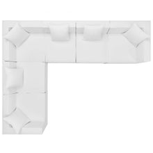 Load image into Gallery viewer, Saybrook 6-Piece Outdoor Patio Upholstered Sectional Sofa by Modway
