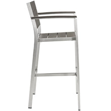 Load image into Gallery viewer, Shore Outdoor Patio Aluminum Bar Stool by Modway
