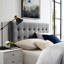 Load image into Gallery viewer, Lily Biscuit Tufted Performance Velvet Queen Headboard by Modway
