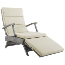Load image into Gallery viewer, Envisage Chaise Outdoor Patio Wicker Rattan Lounge Chair by Modway
