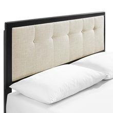 Load image into Gallery viewer, Willow Wood King Platform Bed With Splayed Legs by Modway
