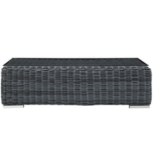 Load image into Gallery viewer, Summon Outdoor Patio Glass Top Coffee Table by Modway
