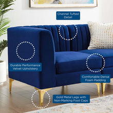 Load image into Gallery viewer, Triumph Channel Tufted Performance Velvet Loveseat by Modway
