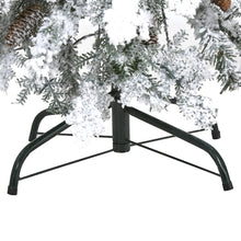 Load image into Gallery viewer, 4&#39; Flocked Montana Down Swept Spruce Artificial Christmas Tree
