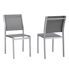 Load image into Gallery viewer, Shore Outdoor Patio Aluminum Side Chair Set of 2 by Modway
