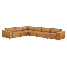 Load image into Gallery viewer, Restore 6-Piece Vegan Leather Sectional Sofa by Modway
