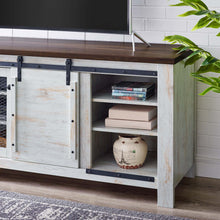 Load image into Gallery viewer, Bennington 71&quot; Rustic Sliding Door TV Stand by Modway
